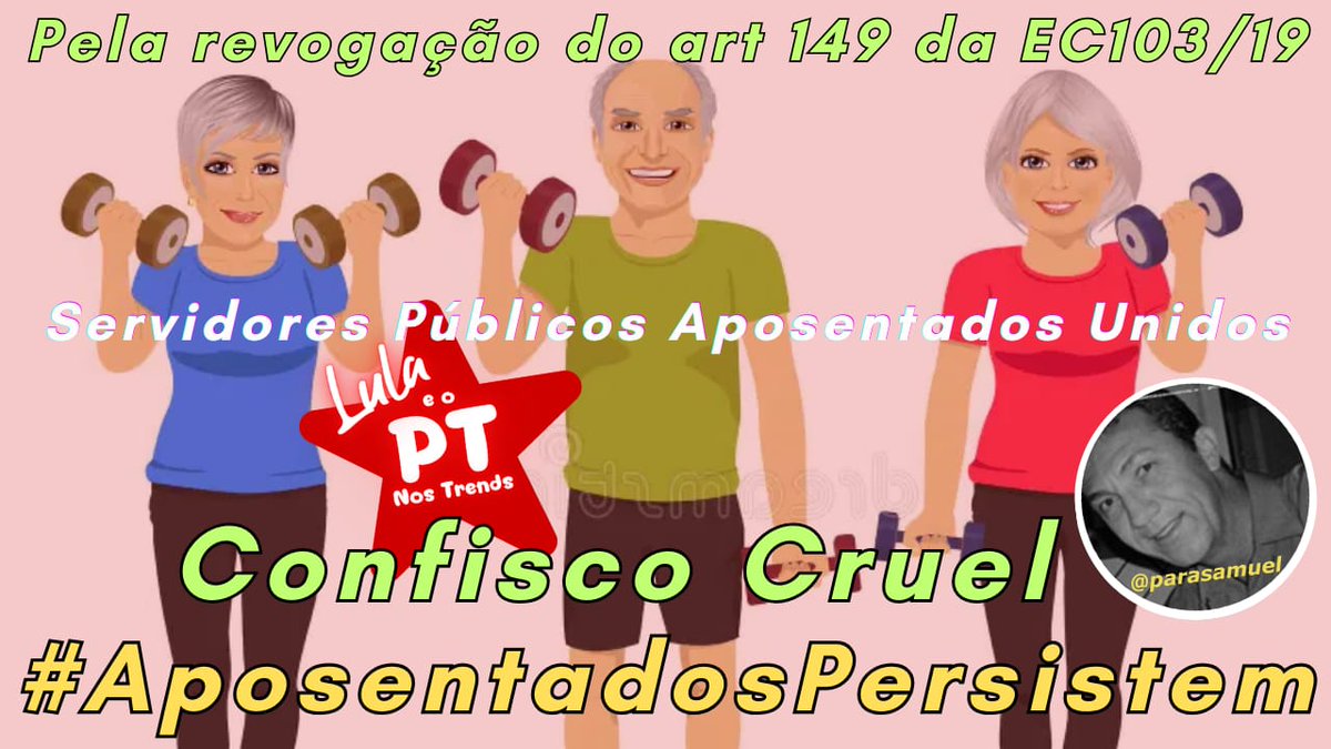 RosileneAu39953's tweet photo. "Ministros do STF, aposentados solicitam: julguem inconstitucional o art. 149 da EC103/19, assegurando equidade. @STF_oficial
@gilmarmendes
@LRobertoBarroso
@alexandre
@nunesmarquesK
@MinAMendonca
@Cristianozaninm
@FlavioDino
Confisco Cruel
👇
#AposentadosPersistem" https://t.co/j19nrayRsm