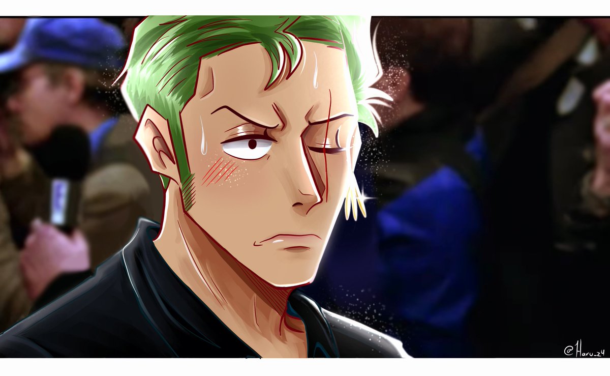 Haru_z4's tweet image. Yeah, this scene but gay version.
💚💛

#zoolander #ONEPIECE #zosan #ロロノア・ゾロ #サンジ