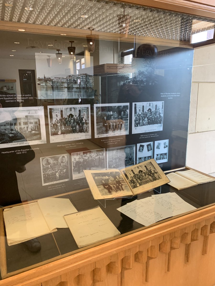 Really enjoyable visit to <a href="/AUC_RBSCL/">AUC Rare Books Lib</a> to meet with Amr Kamel and view some of the huge and amazing collection of rare books and archive - much of the archive focussing on documents and work of some of the most prolific Egyptian Egyptologists. 

<a href="/AUC/">AUC</a> <a href="/AUC_Library/">AUC Main Library</a>