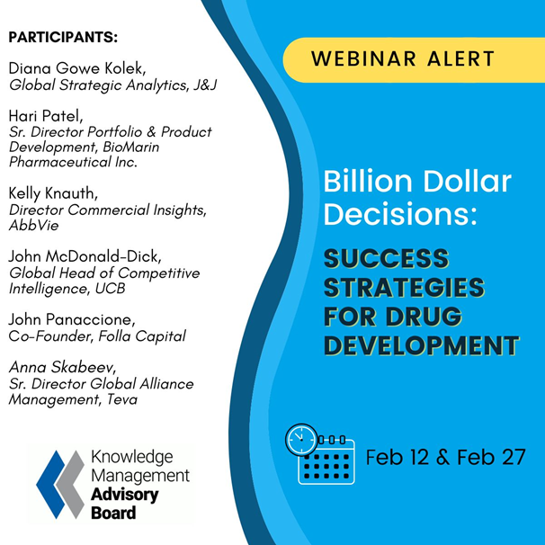 bweintraub's tweet photo. Webinar to discuss "Selecting a Compound for Drug Development" Feb 12 and Feb 27

https://t.co/ZVQUHHTNPd

#drugdevelopment #knowledgemanagement #scienceinnovation #pharmaceutical #medicine  #healthcare  #whitepapers #pharma #thoughtleadership #lifesciences https://t.co/93QY2ChuQ7