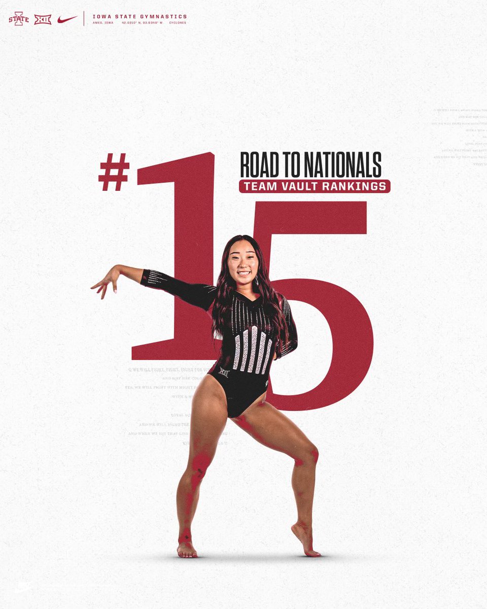 Iowa State Gymnastics tweet media