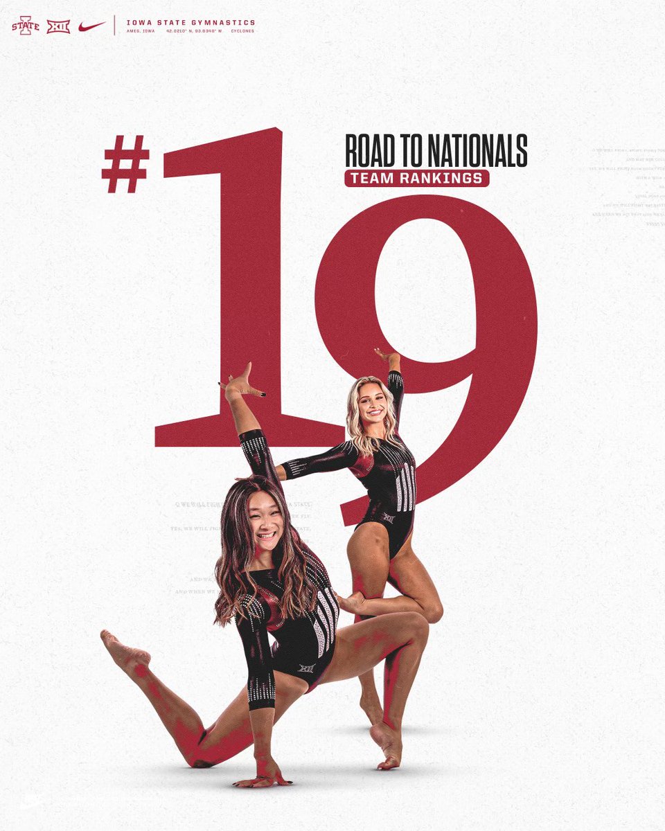Iowa State Gymnastics tweet media