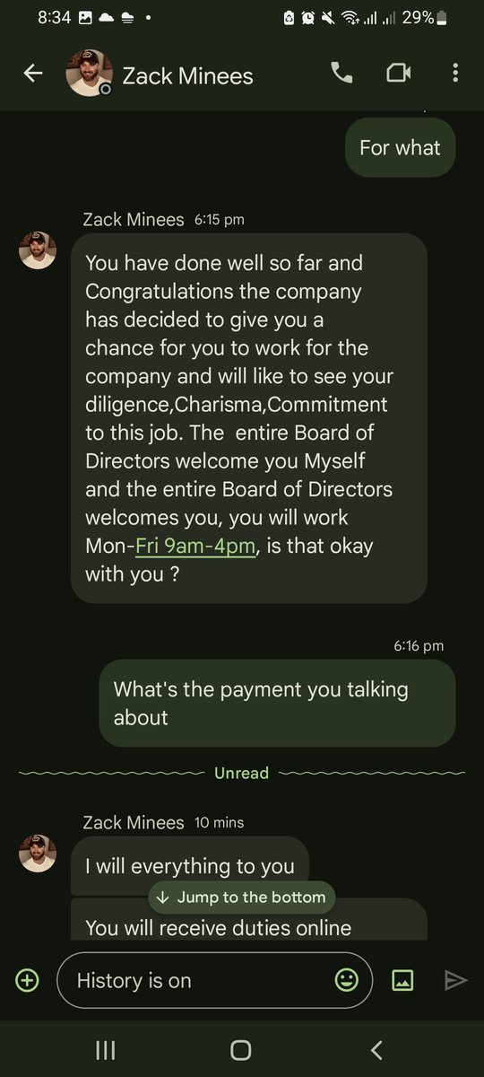 suntydas's tweet photo. @Apple why I am being scamed for a job at apple??? Why do I need an apple card for the job?? https://t.co/2vZw7mZELM