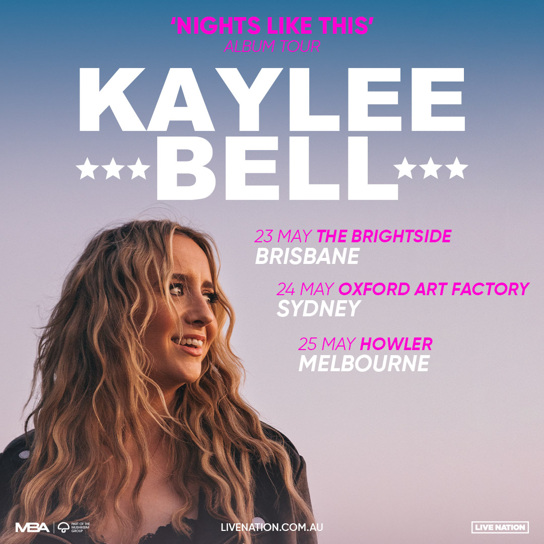 Get your boots on! 🤠 NZ born, Nashville-based Country Pop artist @kayleebellmusic has announced her ‘Nights Like This’ Album Tour! 🔥 Country fans, you can't miss this!⁠ ⁠ 🎫 General On Sale: Fri 2 Feb, 12pm⁠ 🔗 More info → lvntn.com/KB24