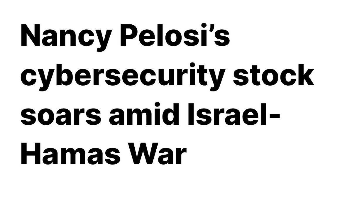 Pelosi talking about others being paid off by a foreign country like she hasn’t accepted $600k+ in contributions from the Israel lobby…