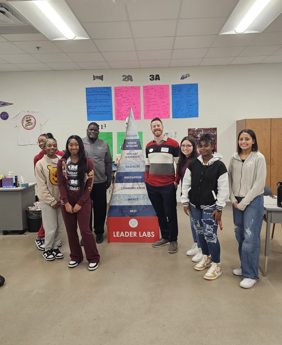 On Wednesday, the Chick Fil A Leader Academy met for our January session and had the awesome opportunity for our Chick Fil A Owner/Operator Shawn Self to attend the meeting. Be on the lookout for these great leaders making an impact on our campus!