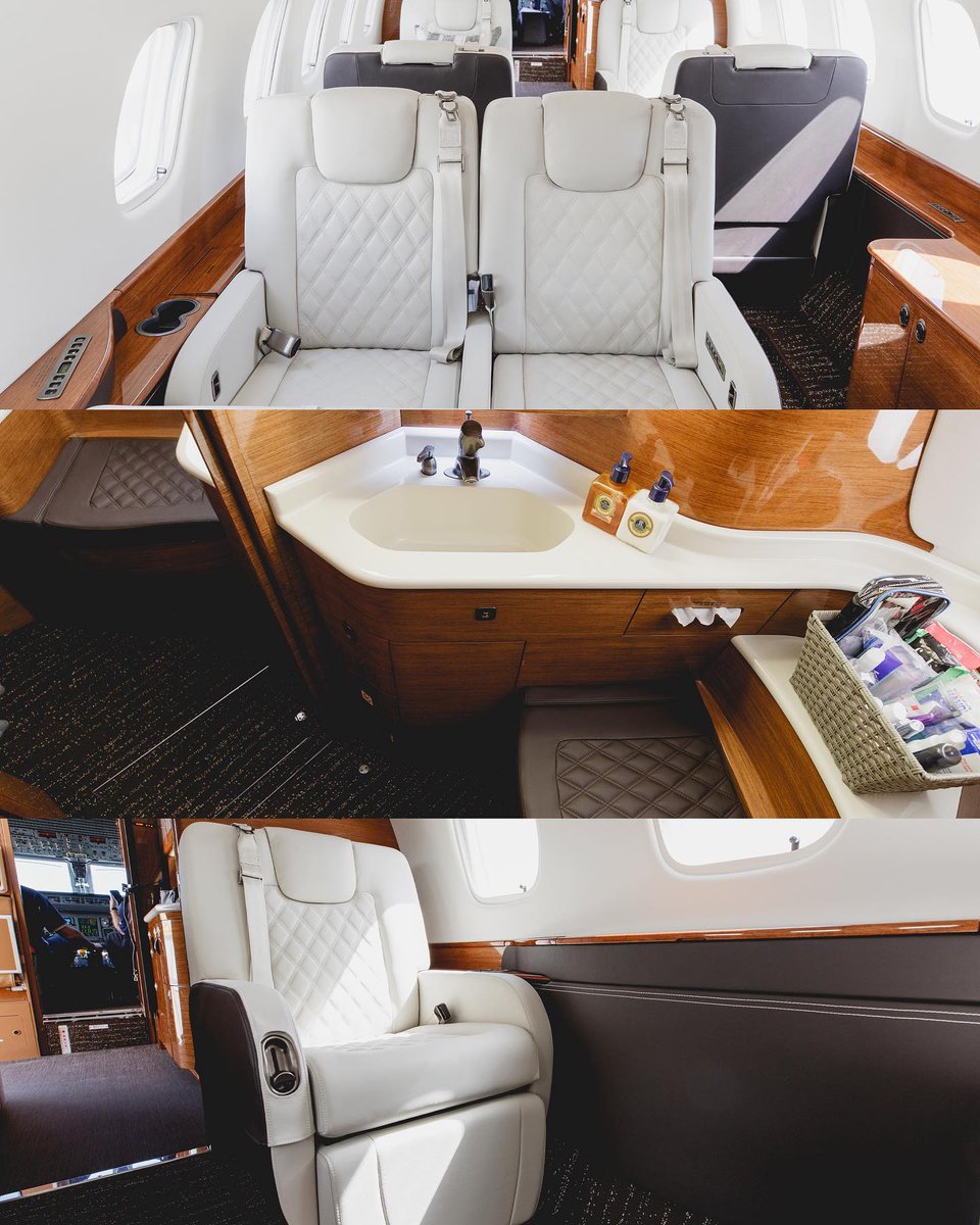 Soft goods refresh for a client’s Legacy 600 🛩 Check out the photo carousel here! ➡️ #vipcompletions #embraer #legacy600 #businessaviation #bizav #refresh #privatejets #luxurytravel #bizjet #interior #refurbishment #interiordesign