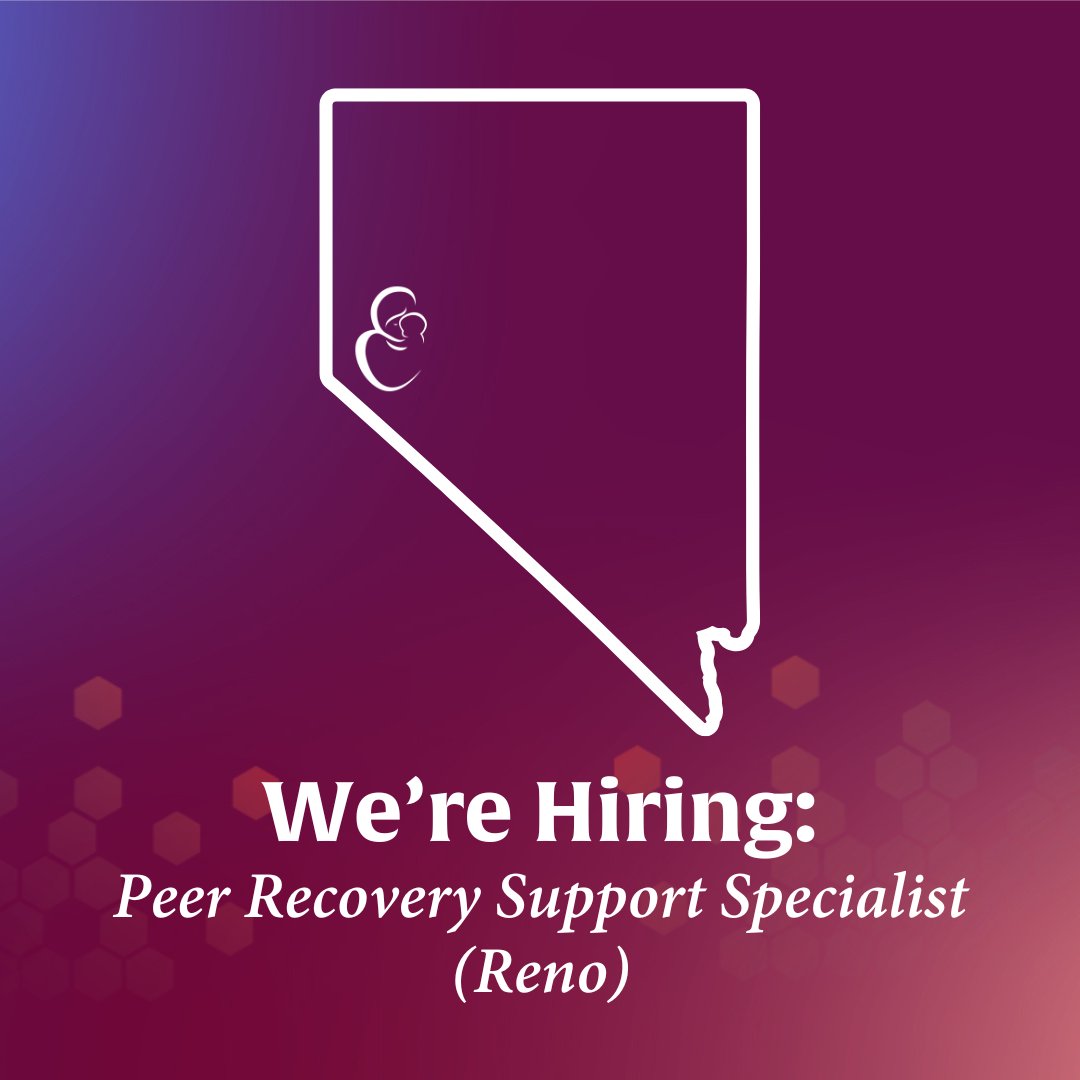 As part of EMPOWERED's expansion to Northern NV, we seek a Peer Recovery Support Specialist for Reno. Role includes providing peer mentorship, personal encouragement, and promoting self-advocacy for mothers who use or have used opioids or stimulants. Visit empoweredmoms.org