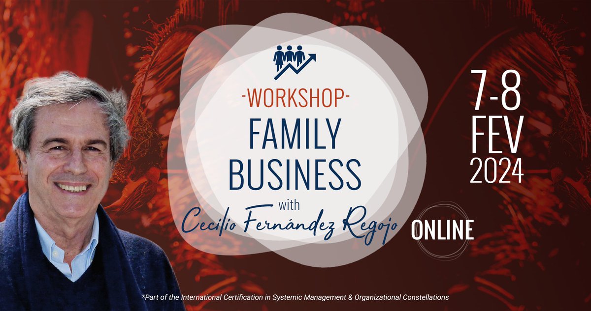 CecilioRegojo's tweet photo. If you want to know a little more about FAMILY BUSINESS, we are waiting for you in this workshop that, simultaneously, is the 5th module of our International Certification with more than 110 people from more than 40 countries... an unforgettable experience. https://t.co/Qr4YZSiZcV
