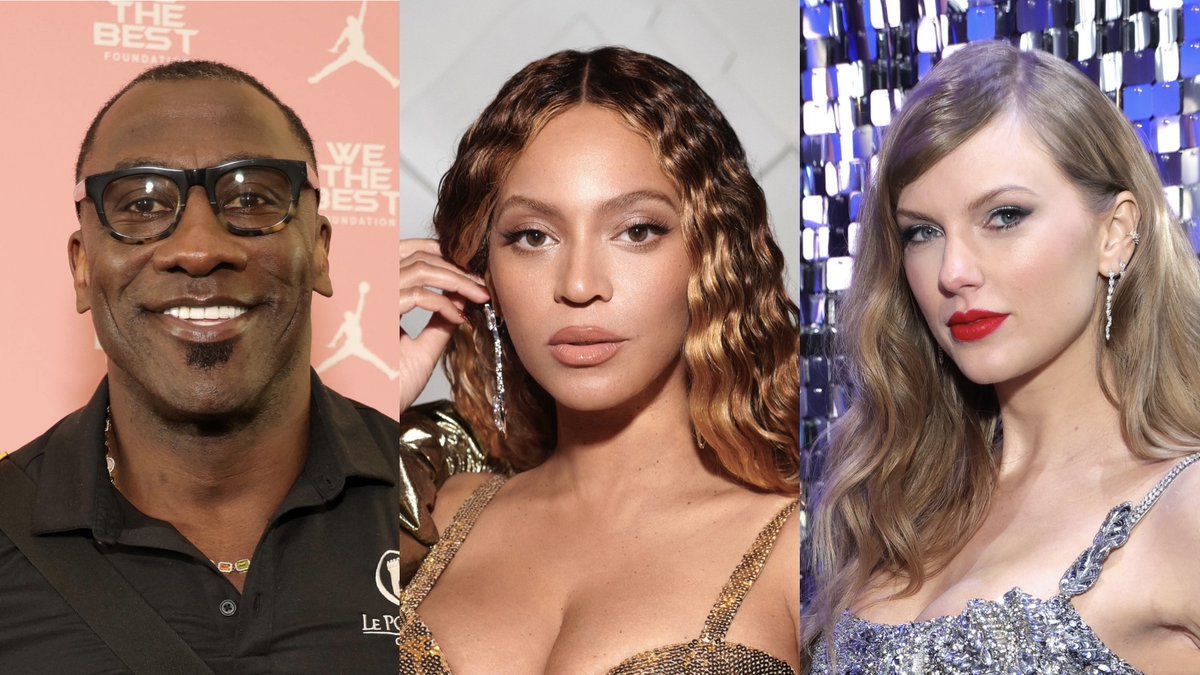 Social media is weighing in after Shannon Sharpe compared Beyoncé and Taylor Swift. 😬 Watch and read more: theshaderoom.com/shannon-sharpe…