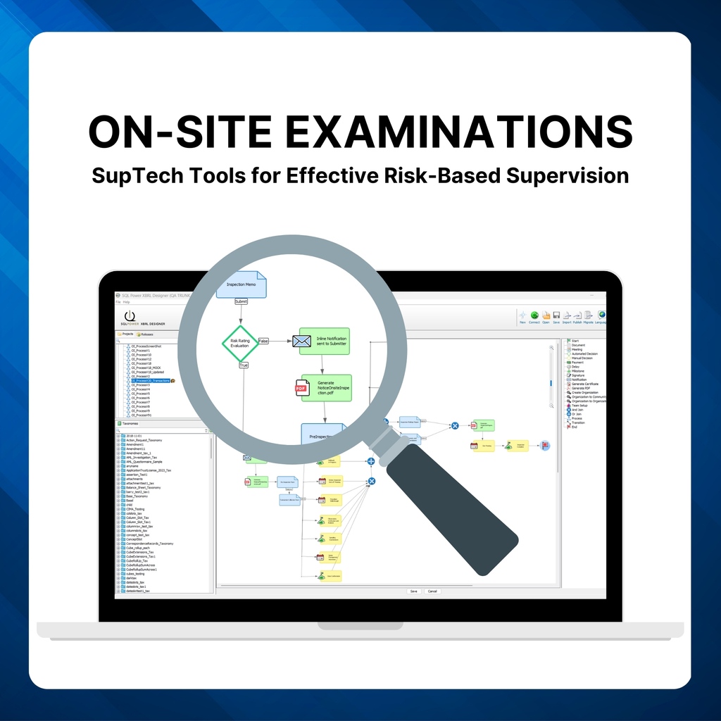 SQLPowerGroup's tweet image. SQL Power empowers supervisors to enhance off-site monitoring, streamline #onsiteexamination procedures, gain deeper insights into current risks within financial institutions, and develop more efficient risk-based supervision processes ➡ sqlpowergroup.com/onsite-inspect…
#suptech