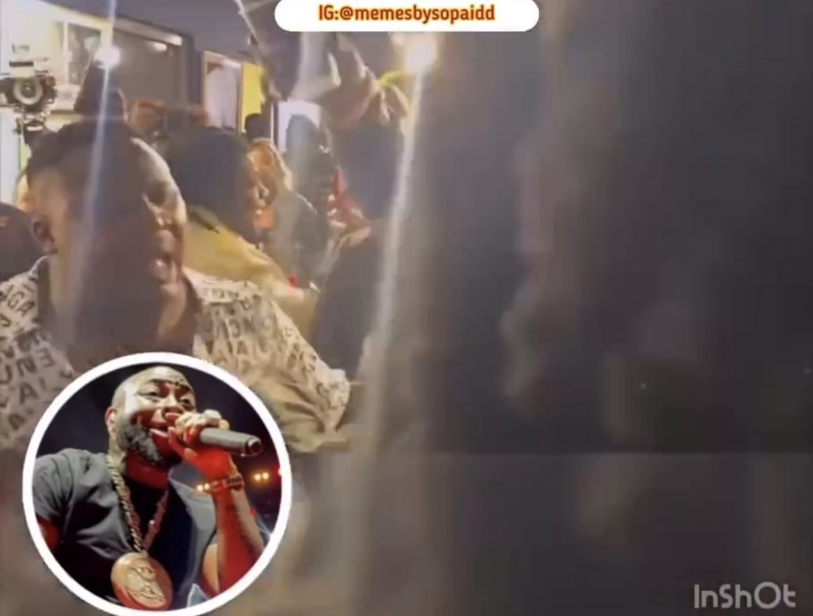 DemoOfUK's tweet image. Same energy Cubana chief priest gave this guy 2years ago, today he got his own share from London securities. 💀 #DavidoO2Arena 

“Commot for there” 😂🫵🏼