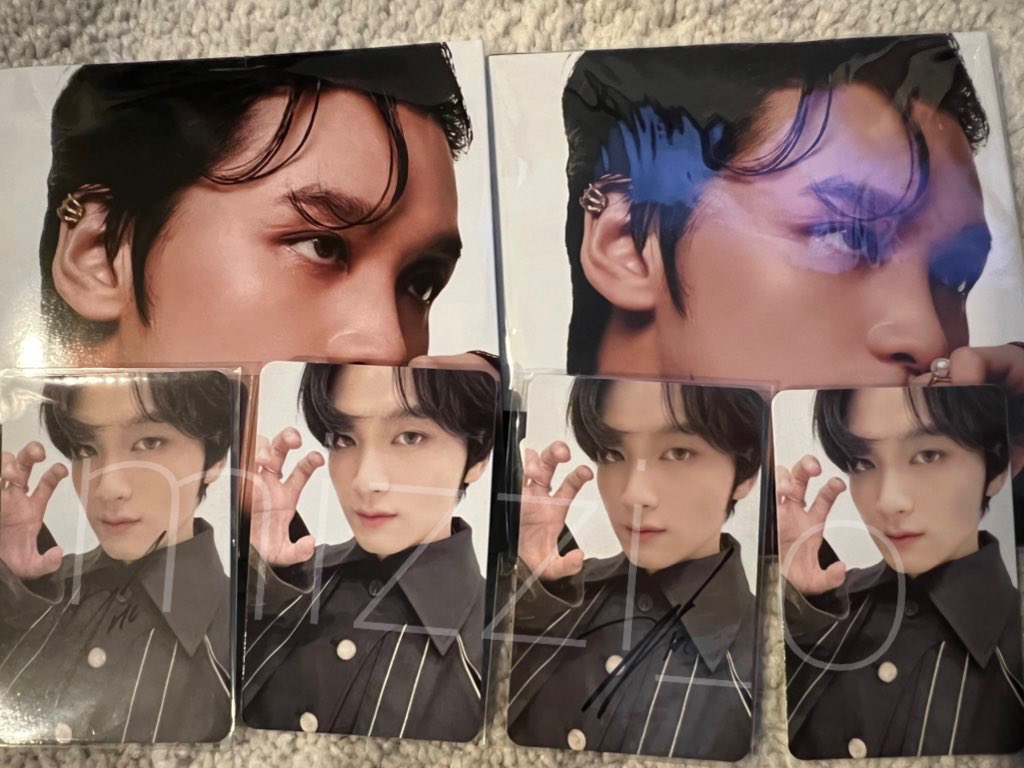 mizzi_o's tweet photo. The signed fact check arrived and it appears Haechan has blessed me with a full set x 2. https://t.co/CesyhbfcM3