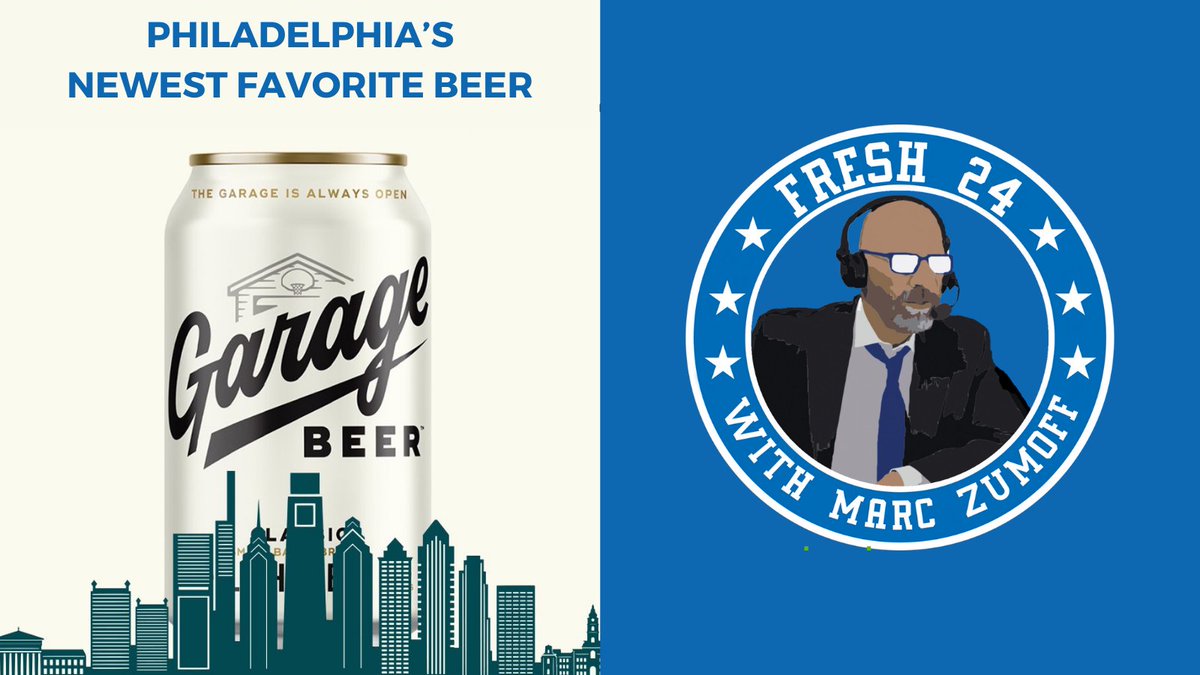 Question for you #Sixers fans...as we're looking at upcoming guests for @Fresh24Zumoff, tell me this: Which former Sixers player would you most like to have a Garage Beer with? @drinkgaragebeer