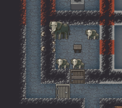 Playing Dwarf Fortress I didn't know how to deal with stray elephants that have wondered inside. It wondered into a study and I forbade using the door, which it obeyed. A few months go by, turns out the elephant was pregnant and now I have for elephants in a tiny room.