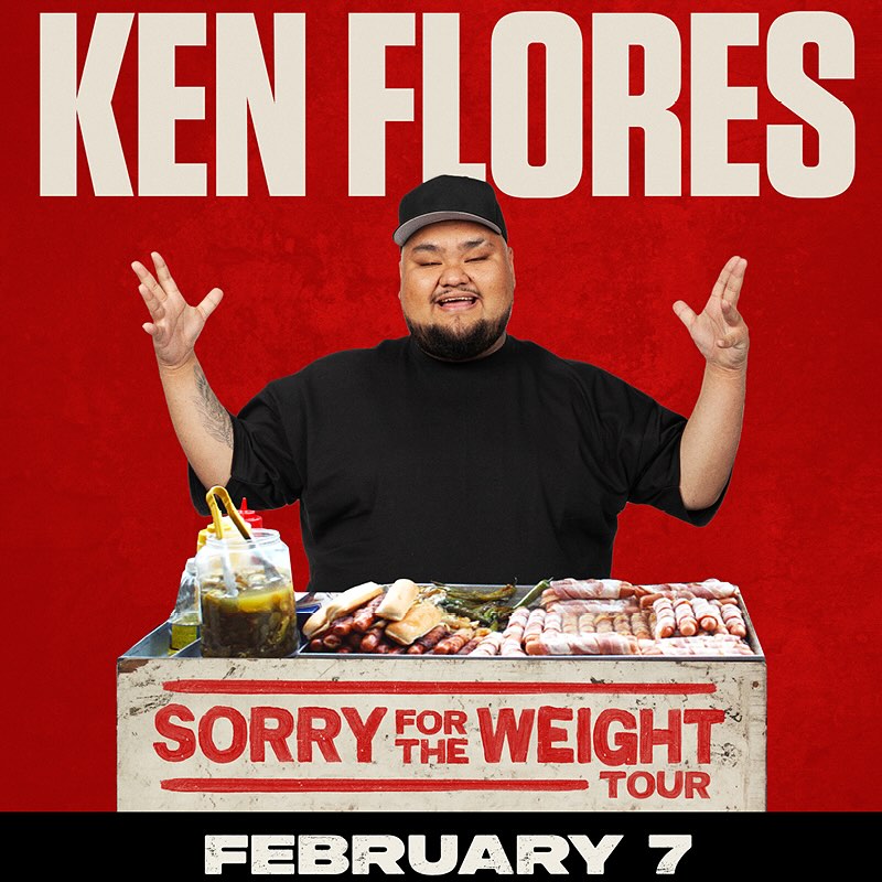 Ken Flores is here for 1 night only! 🎙️ February 7