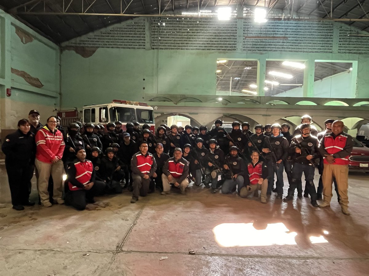 Se llevó a cabo el examen práctico a cadetes de la @ComisionSPC capacitados por elementos de <a href="/SaltilloPC/">Protección Civil Saltillo</a>  como parte de los trabajos encabezados por el alcalde Ing. <a href="/chema_fraustro/">Chema Fraustro</a> en el fortalecimiento a la seguridad. 

#SaltilloNosUne 
#CoahuilaPaDelante
#APasosDeGigante