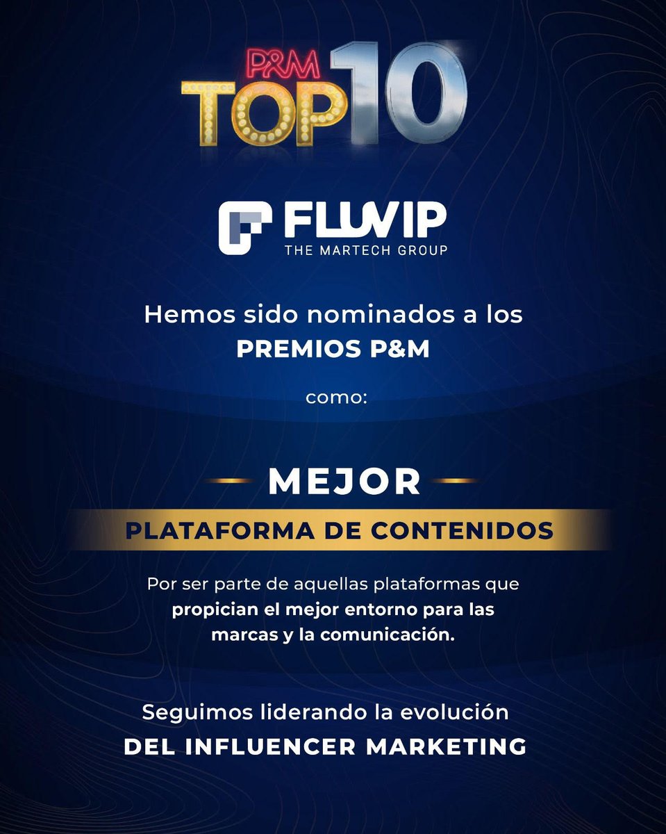 Silvana_Cs19's tweet photo. 🌟 ¡Las votaciones del TOP10 de @revistapym Colombia están oficialmente abiertas! Si eres parte de la comunidad informada de P&amp;M, ayudanos con tu voto. ✍️  ¡Vota por FLUVIP en las categoría Mejor Plataforma de Contenidos! 💙 Ingresa a https://t.co/WJQc3E5j0s https://t.co/gm3dA0RMON