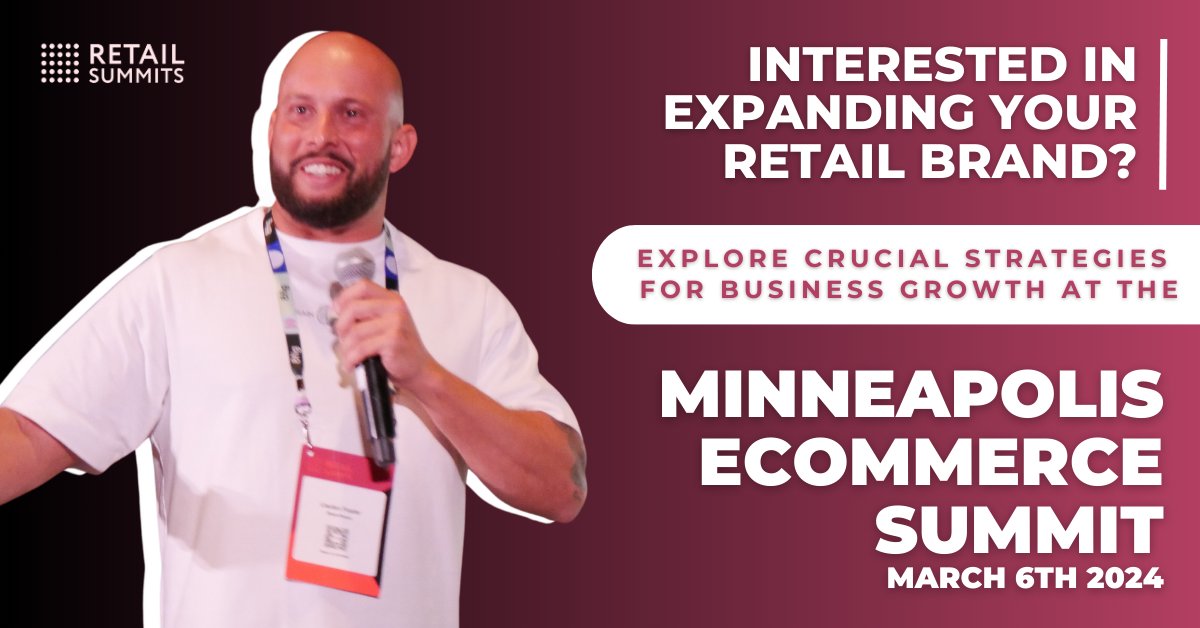 Retail Summits (@retailsummits) on Twitter photo Interested in learning new strategies to grow your retail brand?
We invite you to join eCommerce experts at the Minneapolis eCommerce Summit on March 6th, 2024
eventbrite.com/e/minneapolis-… Interested in learning new strategies to grow your retail brand?
We invite you to join eCommerce experts at the Minneapolis eCommerce Summit on March 6th, 2024
eventbrite.com/e/minneapolis-…