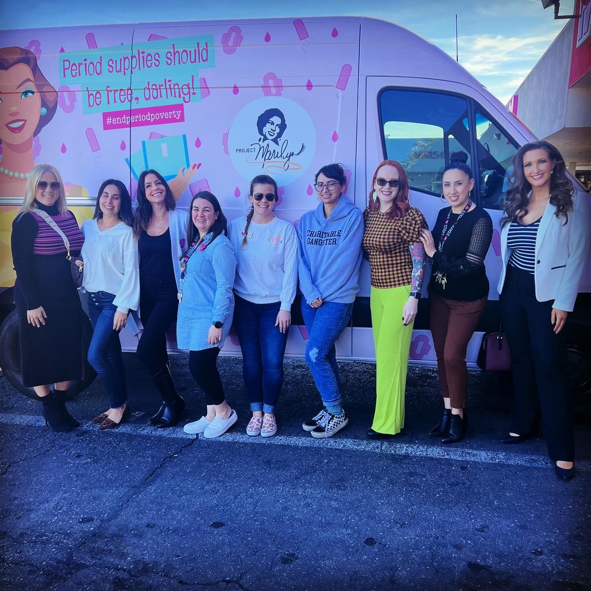 ProjectMarilyn1's tweet photo. That’s a wrap on the #VANgina. Literally. Thank you to Sam at @thejust1project for making our vision a reality. #PERIOD
#EndPeriodPoverty #marilyn #periodposse
@periodsupplies @Tampax @ubykotex @GoAuntFlow @Oi4me @NewsieHeather @SamArgier @bowtienate8 @nicolerey_lv @Always https://t.co/4d3E9YxHWq
