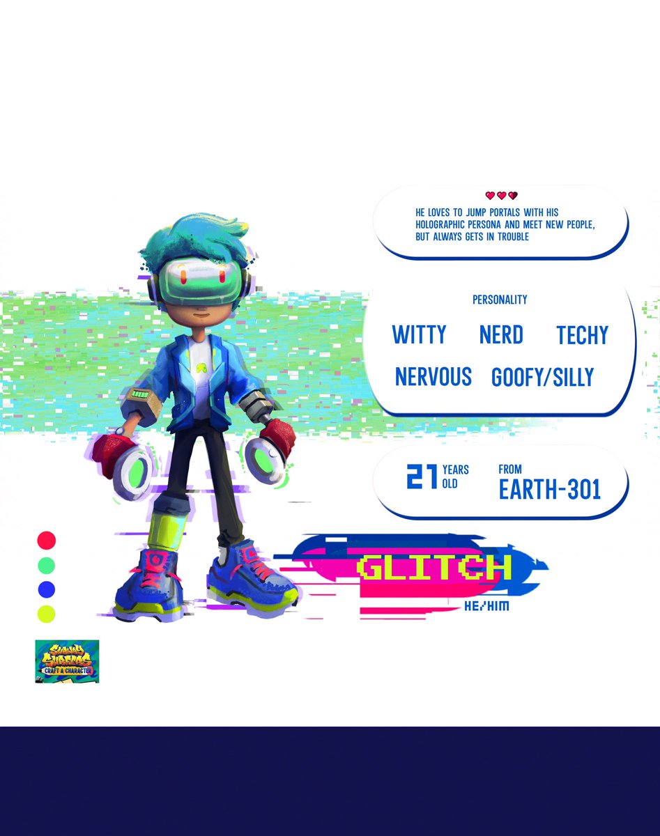arterritoryy's tweet photo. I made this character design sheet for @subwaysurfers for the #craftacharacter design challenge https://t.co/oodqtFFlzO