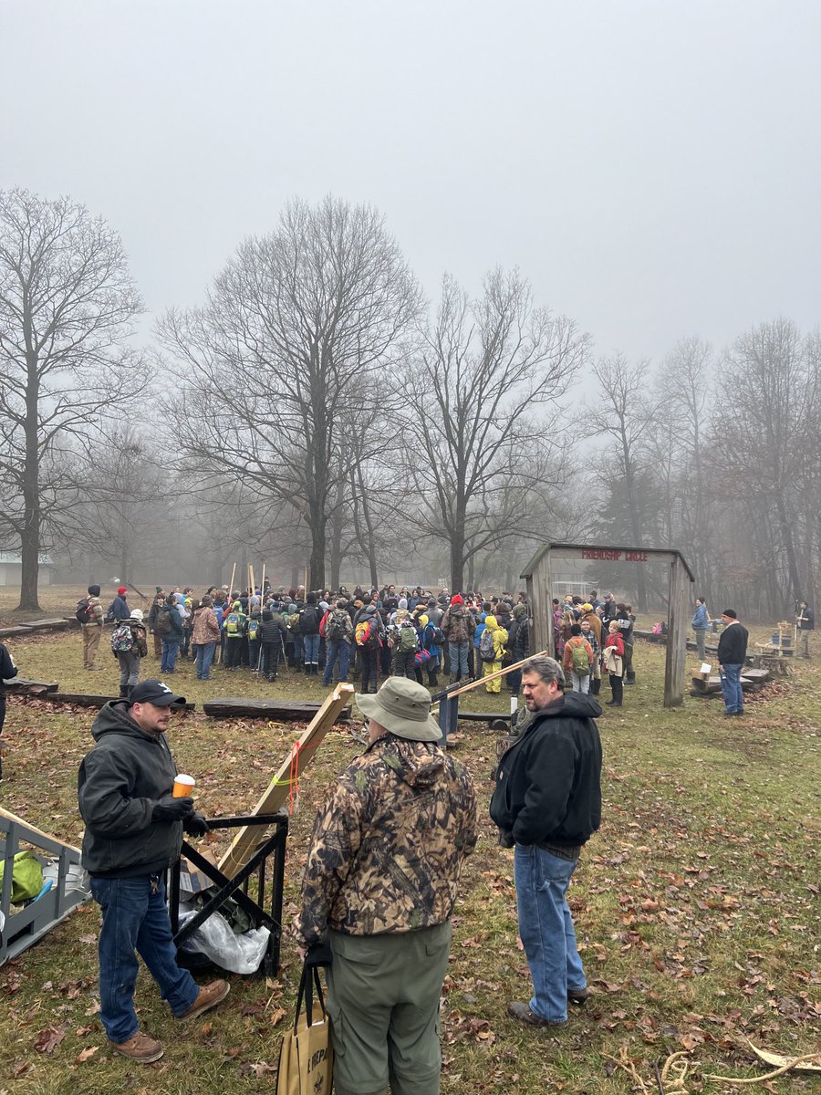 PrairielandsBSA's tweet photo. Opening instructions for council Klondike Derby https://t.co/wxlTg81VCn