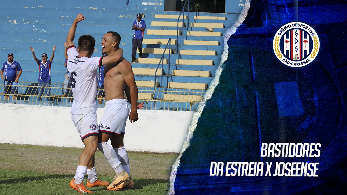 GSaocarlense's tweet photo. BASTIDORES! 🎥
Confira os bastidores do Lobão, na vitória diante do Joseense pela estreia do Campeonato Paulista A4.
Confira:
https://t.co/63TXtr5K1G

A próxima parada será no dia, 3/2 sábado, às 19h diante do América no Luisão.
Vamos juntos, torcedor!

#gds #gremio #saocarlense https://t.co/PQXNA0MX6o