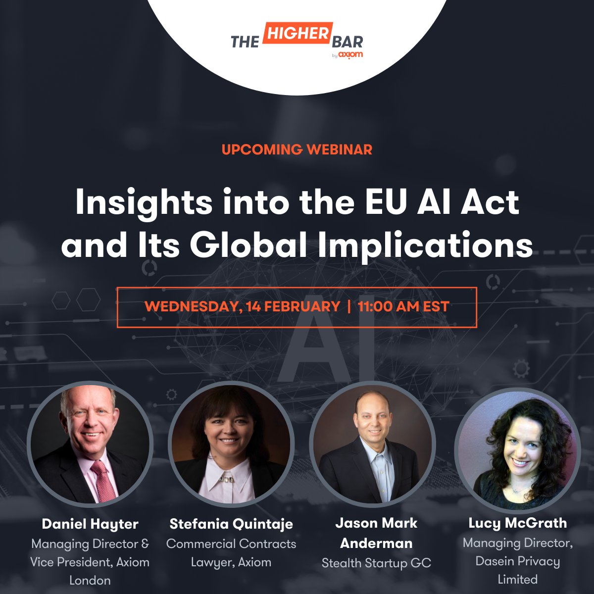 Learn more about the intricacies of the evolving EU AI Act and its potential implications on both EU and international audiences. Register here: okt.to/t1H48s

#Axiom #EUAIAct #artificialintelligence #legaltech #LegalTrends
