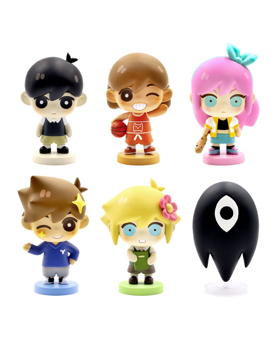 OMORI (FARAWAY TOWN) vinyl figures are available now! (omocat-shop.com/collections/om…)