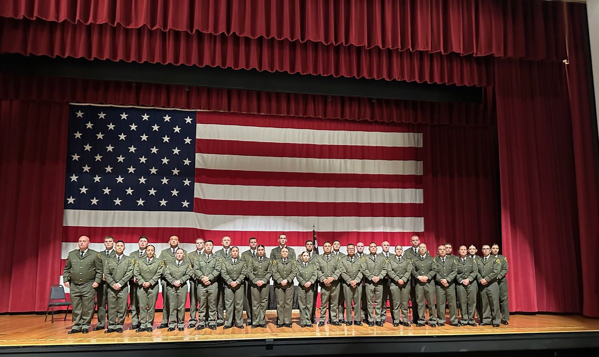 Congratulations to the 65th detentions academy! Today is a testament to your hard work, dedication, and commitment. We are proud to serve with you.