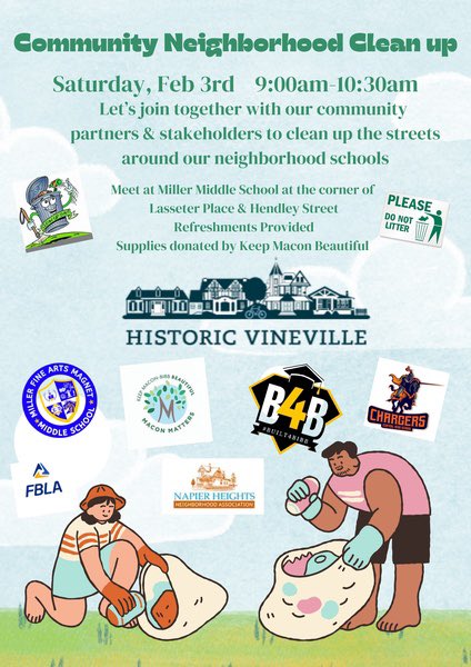 CsHouseFBLA's tweet photo. LEADers! 
If you are in need of some Community Service hours, you have the opportunity to get some Saturday, February 3, 2024! See me tomorrow to sign up. https://t.co/NXhLIWHibM