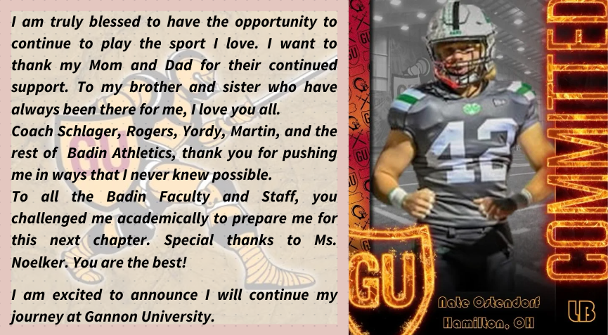 Committed!!! <a href="/FootballGannon/">Gannon Football</a> 

#Harkye #GoldenKnights

<a href="/ErikRaeburn/">Erik Raeburn</a> <a href="/coachkage/">Tony Caljean</a> <a href="/BHSfootball4/">@BHSfootball</a> <a href="/LBCoachRogers/">Coach Rogers</a> <a href="/RAMSSPORTS/">Stephen T. Badin High School Athletics</a>