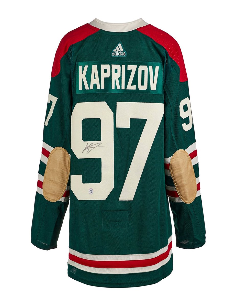 Stop in for your $5 raffle🎫ticket! Autographed Kirill Kaprizov🏒Wild Winter Classic Jersey with the Beckett Seal! Tickets will be available at the bar until February 4th! #mullenfamily 🤼 #parkwrestling #parkplacesportsbar #wolfpacksupport #tacos #raffles #fun