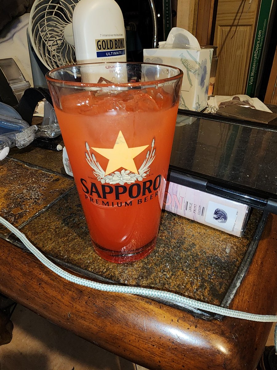 Decided on absolute oj and grenadine edibles and a movie  tonight