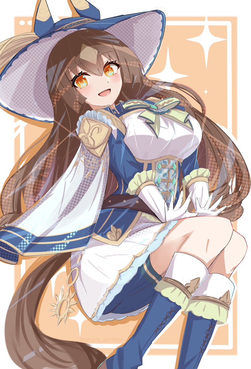 ダイヤちゃんおめでとう！(再掲)
#サトノダイヤモンド生誕祭2024 
#ウマ娘