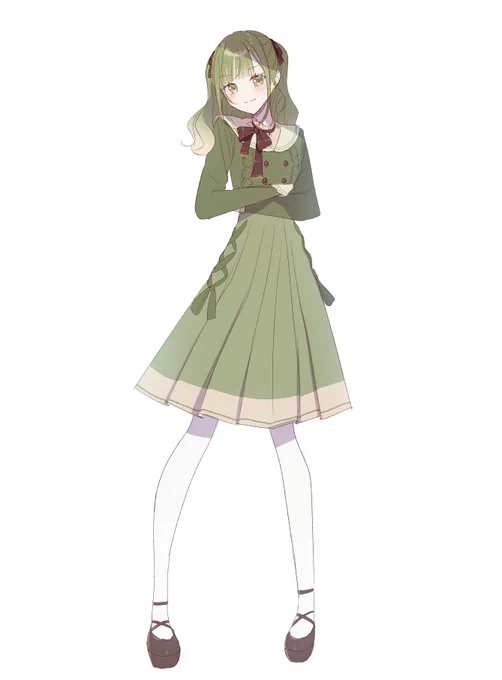 抹茶の擬人化ちゃん 
