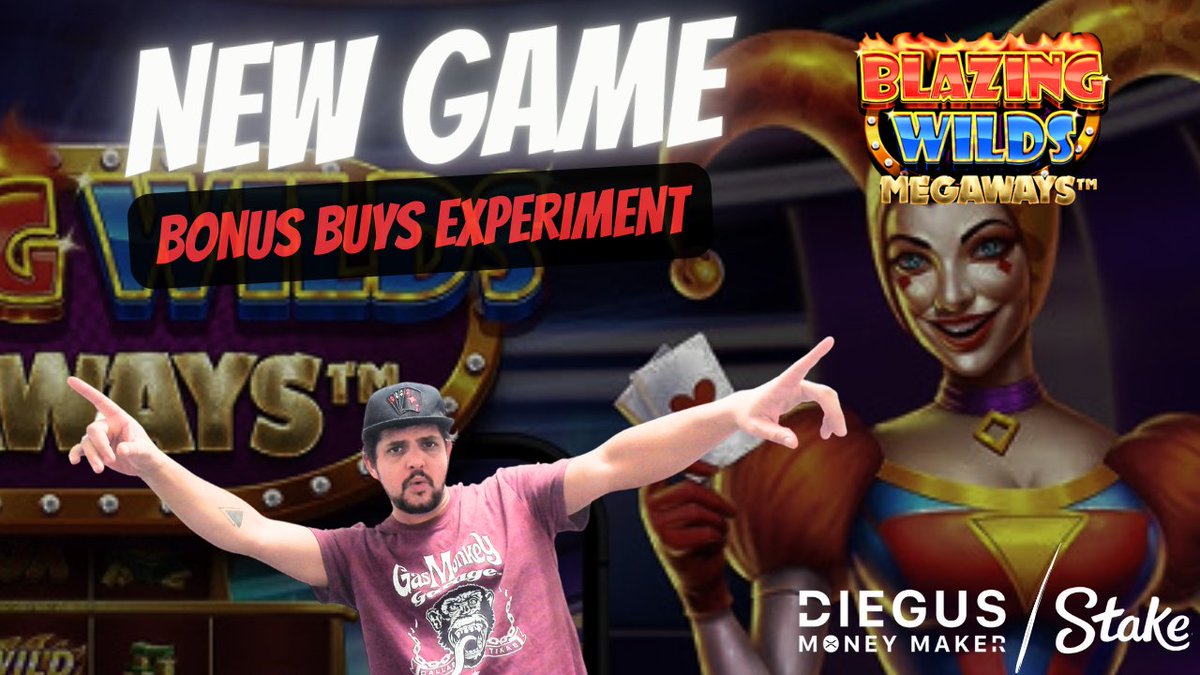 Blazing Wilds Megaways 🔥NEW GAME - Bonus Buys Experiment

youtu.be/uia6Mfa8Tvo

💵GIVEAWAY - 🎁10 prizes of $5 USD each!!!

👉Subscribe to my YouTube channel, like video and comment your stake user (with lucky phrase hidden in video)!!!

Good luck everyone!!! 🍀