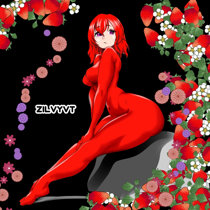 Kusanagi993's tweet photo. Un pequeño fan art para apoyar a la @Ziilvy, que le vaya bien en este proyecto junto a @Zilverk #ZilverkArt . https://t.co/jnsR85bQ4N