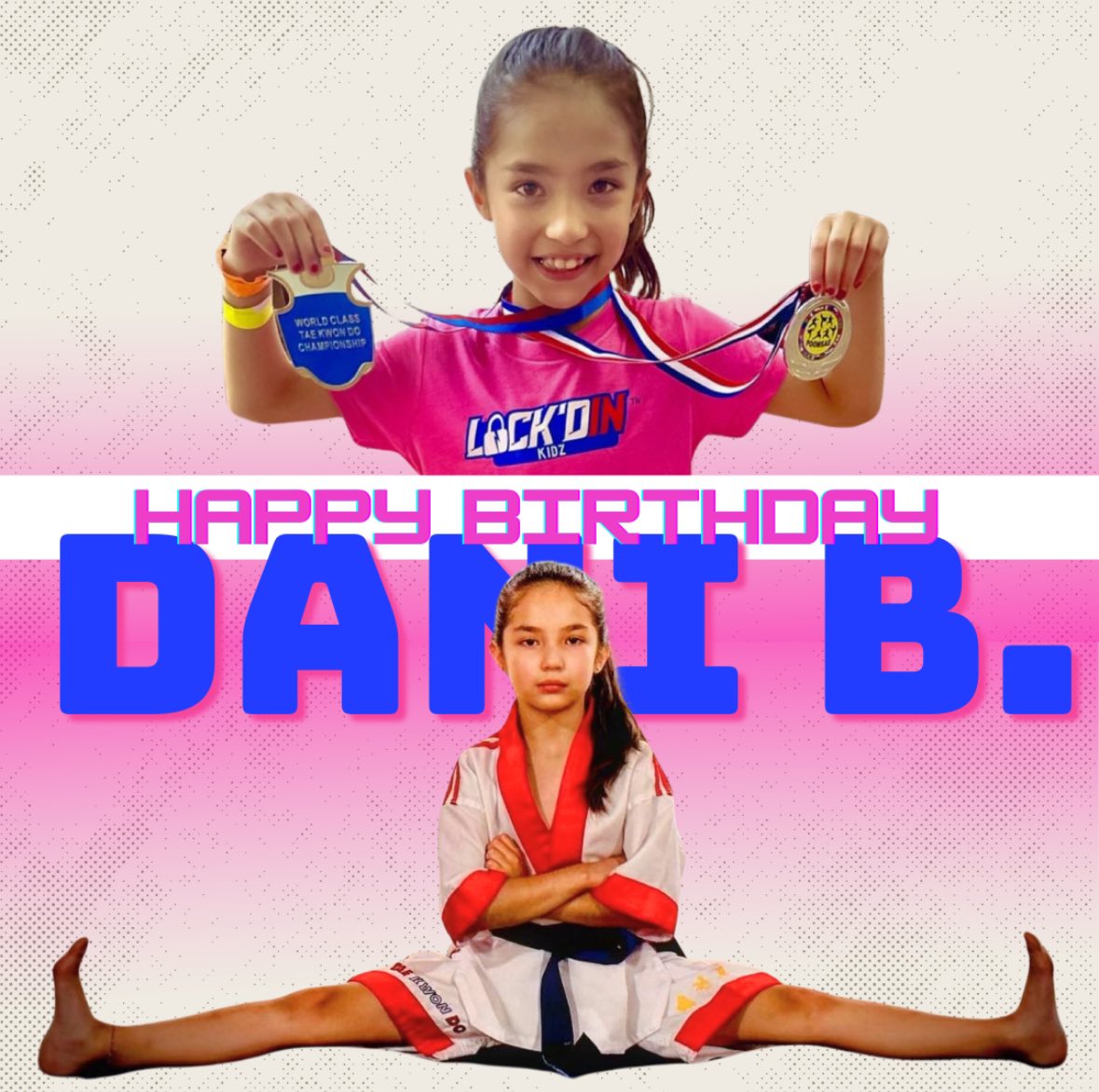 Happy Birthday Dani!!! 
From all of us at #LockdIn