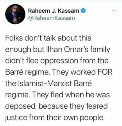 Expell her! Deport her out of this country! The truth about Ilhan Omar and her family.👇