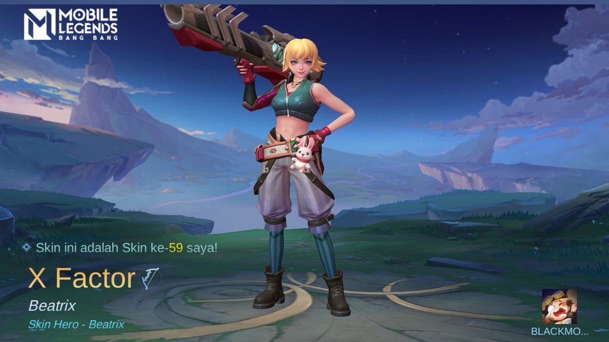 Nugdwis's tweet photo. Saya baru saja mendapatkan Skin baru X Factor di Mobile Legends: Bang Bang! Ayo kita berhadapan melawan Player MOBA terbaik dunia bersama-sama! 
https://t.co/Gj09Hbacss https://t.co/ihB8aWVSoI