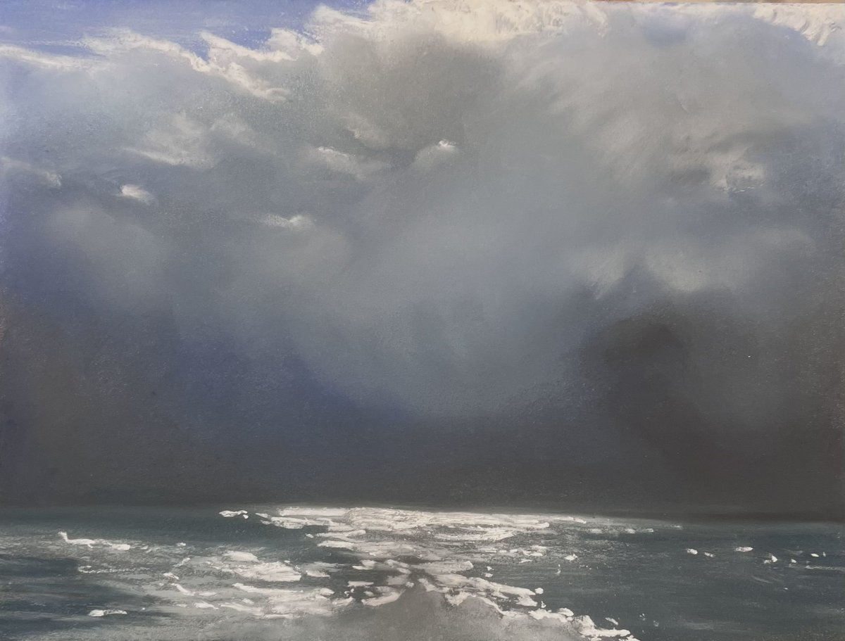 今日のパステル画。