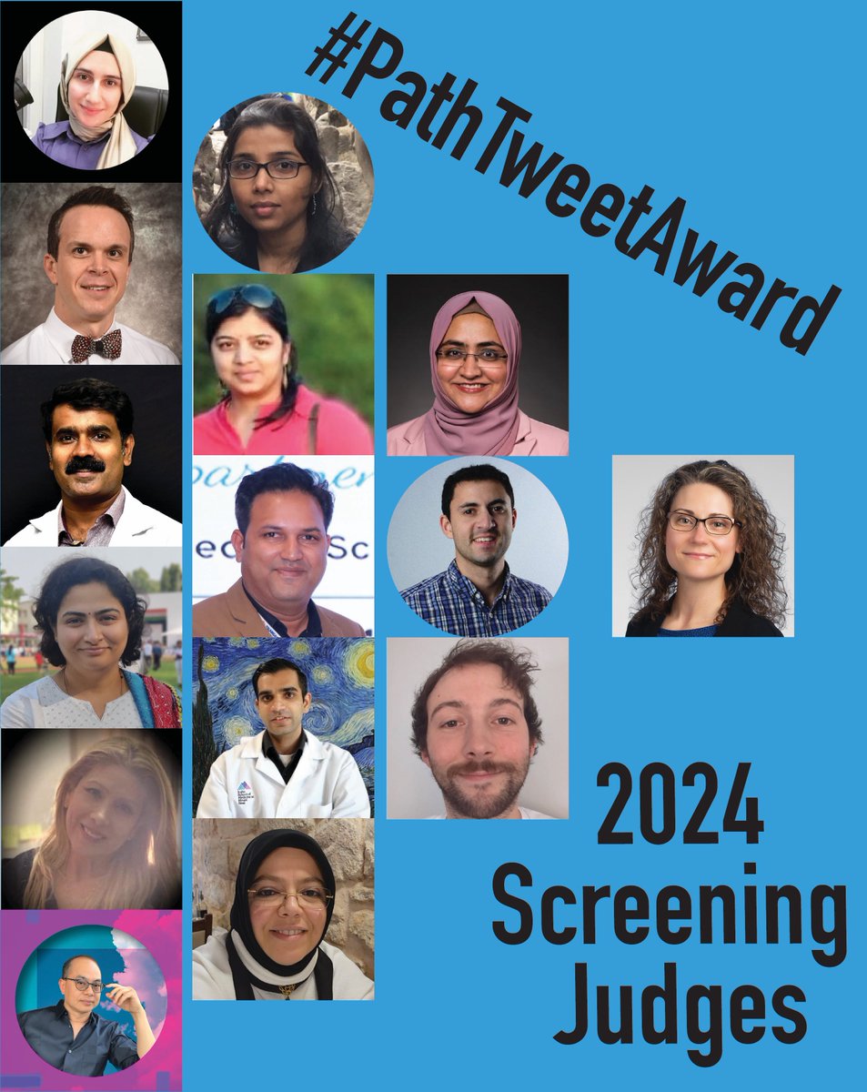 Anna (Ania) B. Owczarczyk, MD PhD FASCP (@cebulka26) on Twitter photo Introducing the 2024 #PathTweetAward Screening Judges!
<a href="/ThatGlassTho/">Mark Wilkinson</a> <a href="/SamreenfatimaMD/">Samreen Fathima ( سميرين فَاطِمَة )</a> <a href="/jsamsoondar/">Joshua Samsoondar</a> <a href="/GIJamesMD/">GI James</a> <a href="/seyma_buyucek/">Şeyma Büyücek</a> <a href="/adi_agnihotri/">Aditya Agnihotri 🇮🇳</a> <a href="/archibhat3/">Archana bhat</a> <a href="/PoojaSMD/">Pooja Srivastava</a> <a href="/ariella8/">Celina Stayerman MD</a> <a href="/LakshmiKoulmane/">Sindhura Lakshmi</a> <a href="/pembeoltulu/">Pembe Oltulu, MD</a> <a href="/VijayPatho/">Vijay Shankar S</a> <a href="/VHNguyenMD/">Van-Hung Nguyen MD 🇺🇦🌻</a> <a href="/ahsanuitis/">Muhammad Ahsan Gill</a> Introducing the 2024 #PathTweetAward Screening Judges!
<a href="/ThatGlassTho/">Mark Wilkinson</a> <a href="/SamreenfatimaMD/">Samreen Fathima ( سميرين فَاطِمَة )</a> <a href="/jsamsoondar/">Joshua Samsoondar</a> <a href="/GIJamesMD/">GI James</a> <a href="/seyma_buyucek/">Şeyma Büyücek</a> <a href="/adi_agnihotri/">Aditya Agnihotri 🇮🇳</a> <a href="/archibhat3/">Archana bhat</a> <a href="/PoojaSMD/">Pooja Srivastava</a> <a href="/ariella8/">Celina Stayerman MD</a> <a href="/LakshmiKoulmane/">Sindhura Lakshmi</a> <a href="/pembeoltulu/">Pembe Oltulu, MD</a> <a href="/VijayPatho/">Vijay Shankar S</a> <a href="/VHNguyenMD/">Van-Hung Nguyen MD 🇺🇦🌻</a> <a href="/ahsanuitis/">Muhammad Ahsan Gill</a>