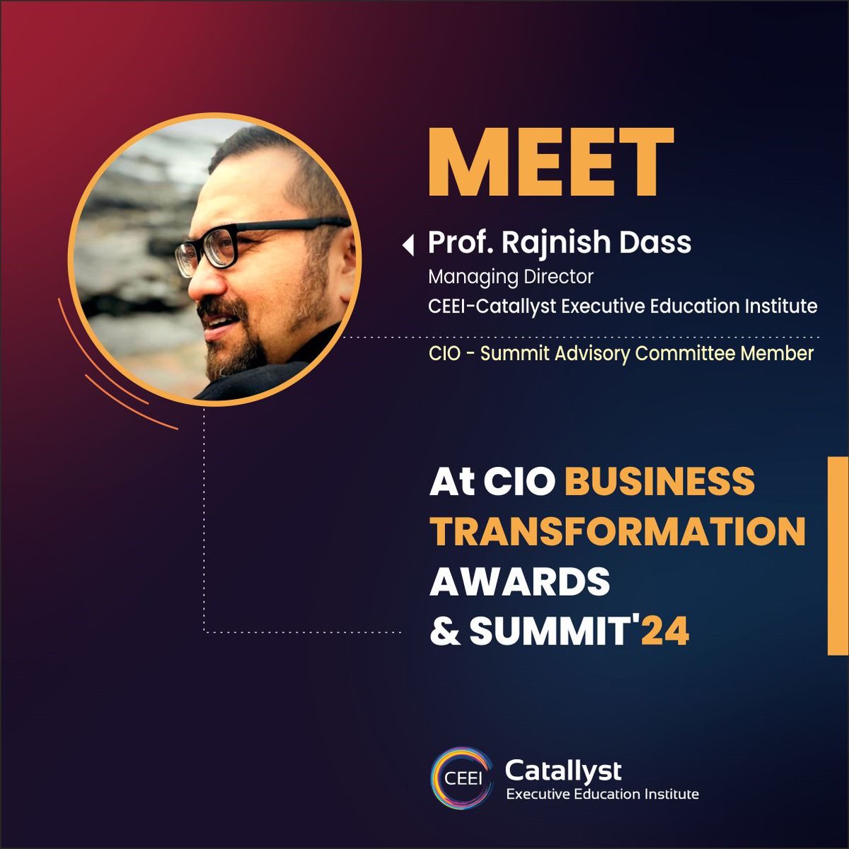 Introducing - The CIO Business Transformation Awards and Summit 2024! Join us and meet with the advisory committee comprising industry visionaries. Express interest now: bit.ly/491oQ9S
#ISMGExcellenceAwards #ISMGConference #ISMGSummits #CIOAwards2024 #CIOinc #CEEI