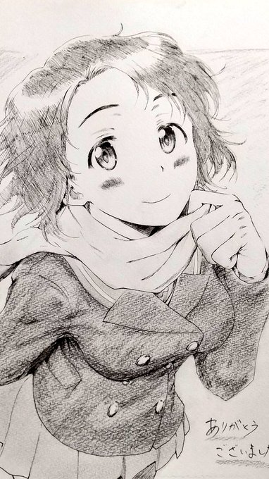 某所で描いた澤ちゃん 