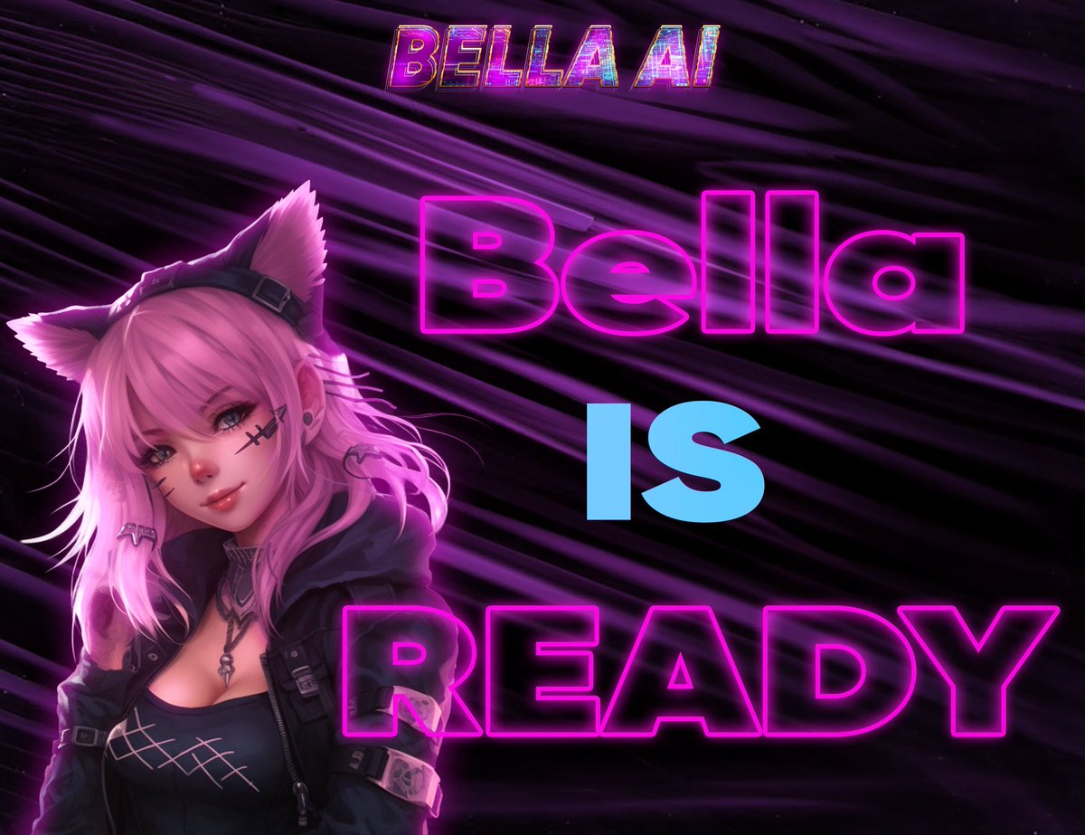 BellaGFAI's tweet photo. $BELLA is ready! 

Launching tomorrow 1/30 at 6 p.m. EST 
💋💕🚀 https://t.co/947p6h1ubM