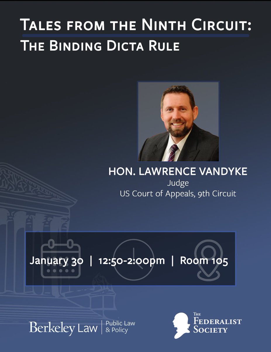 Berkeley Law Federalist Society tweet media