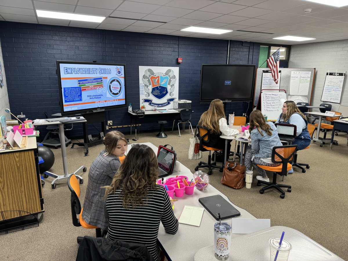 amy_linkel's tweet photo. POV: @switzsc teachers desiring to get better for their students, working intentionally, collaborating with others, reflecting, and adjusting. #PacerPride #fullheart #ProfessionalGrowth https://t.co/vjgzZgxtsy