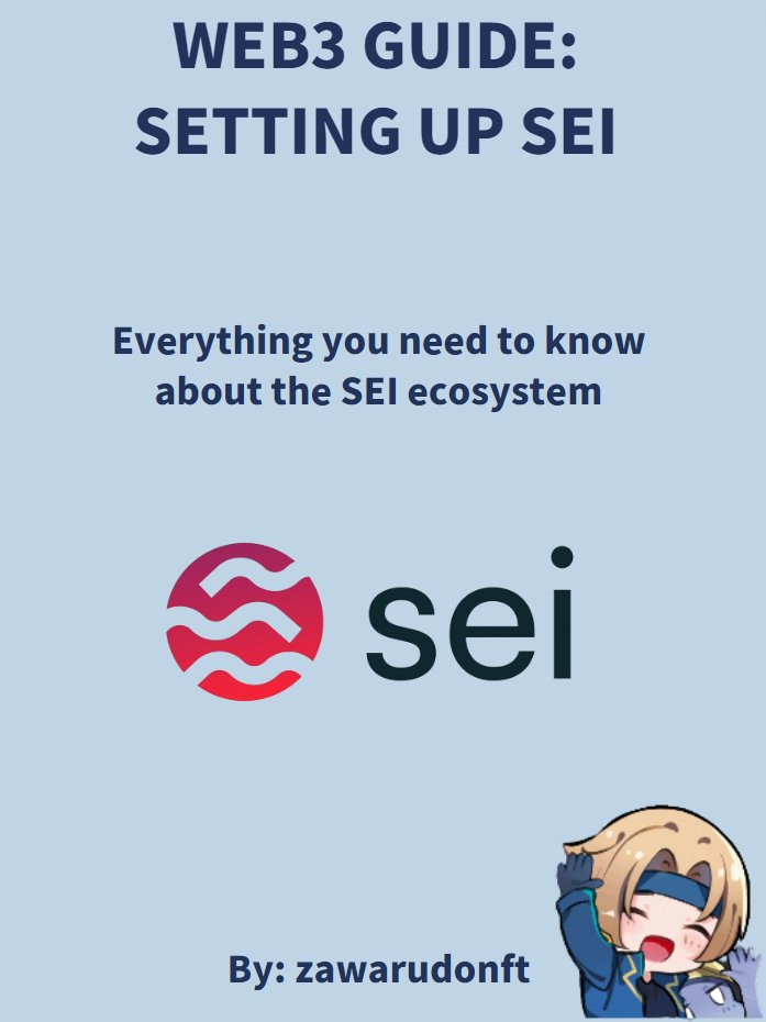 GUIDE.

Curious about NFTs on <a href="/SeiNetwork/">Sei 🔴</a>?

Here's how to get started with trading NFTs on <a href="/SeiNetwork/">Sei 🔴</a>! 👇
