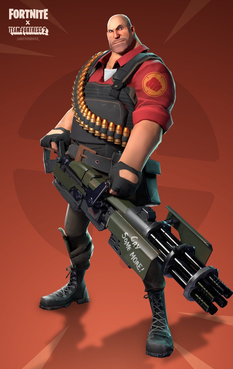 hatsondogs_'s tweet photo. a very scuffed fortnite heavy concept
#FortniteArt #TeamFortress2 https://t.co/bte3hfufL0